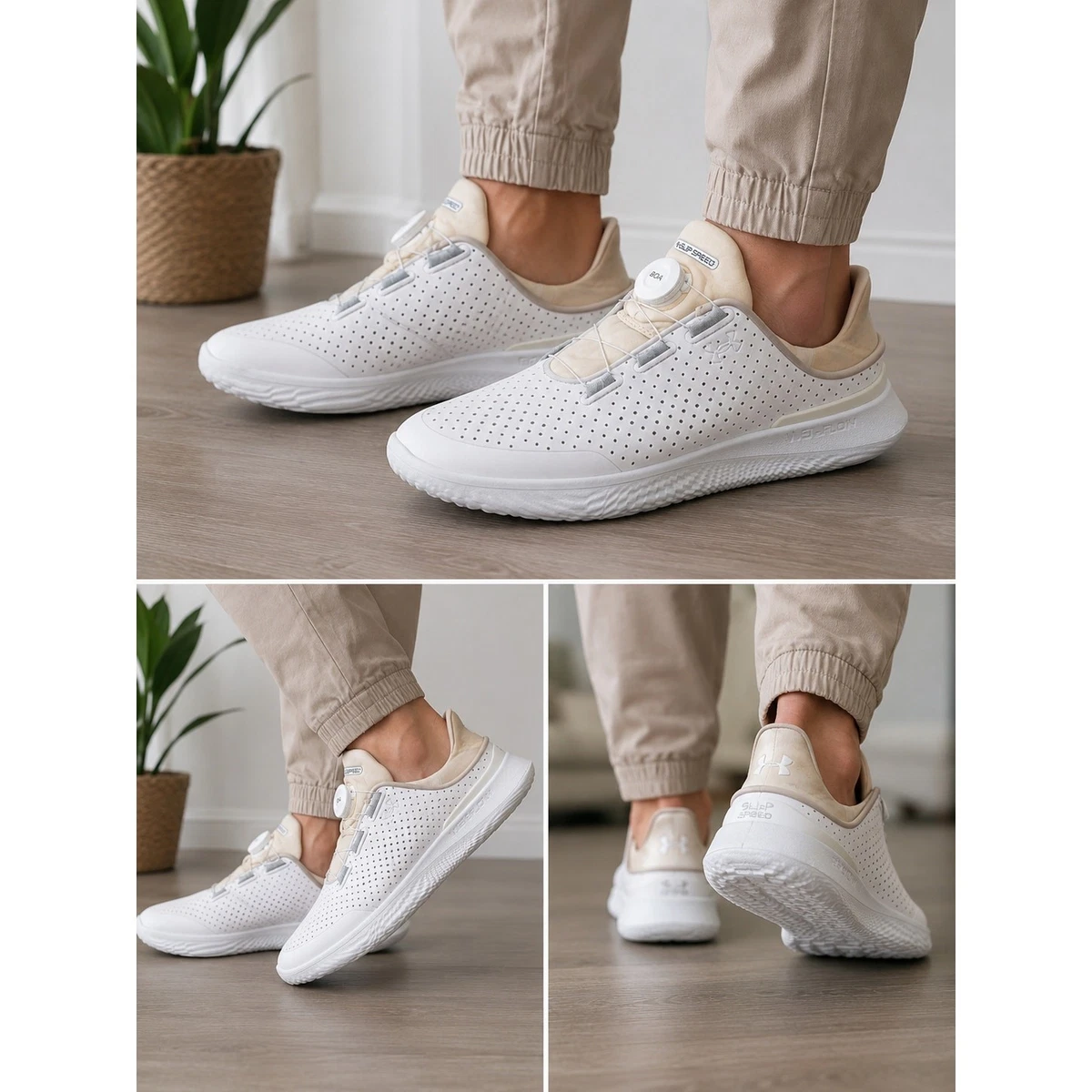 Under Armour SlipSpeed Mega Triple White for sale | eBay