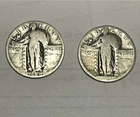1929- Standing Liberty Quarter Dollar 25C   Buy One,  Get the other FREE