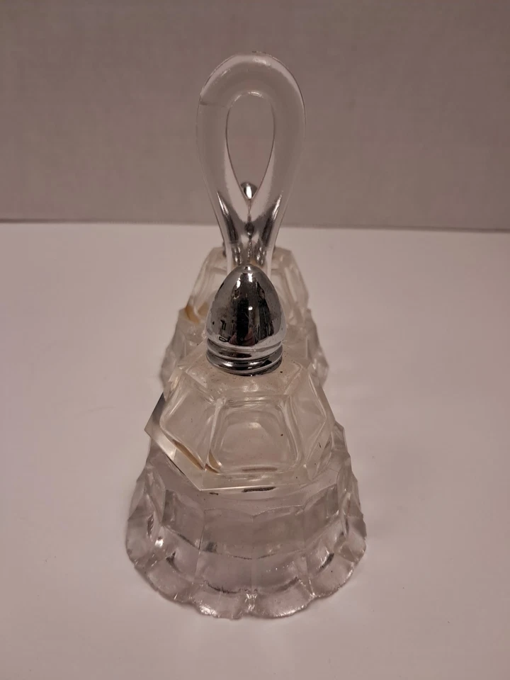 I.W. Agitadores de sal e pimenta de cristal cortados à mão com caddy. - Imagem 4 de 4