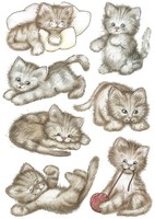 Herma 3477 3477 Sticker Decor Drolliges KäTzchen