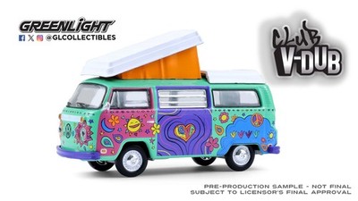 Greenlight Club V-Dub Series 21 - 1973 VW Type 2 Westfalia Campmobile 36120-C