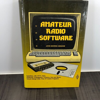 Amateurfunk Softwarebuch von John Morris Erstausgabe 1985 selten Vintage 