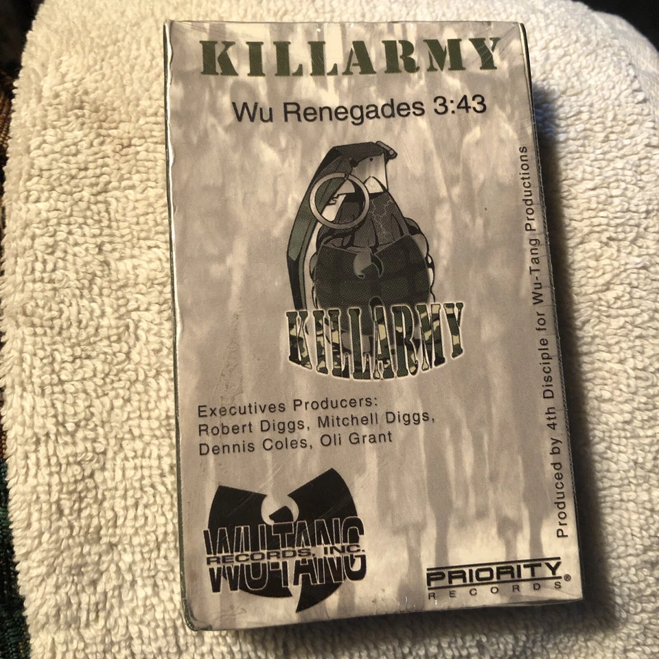 Killarmy - Wu-Renegades (Single) - Cassette Tape - 1997 - Wu-Tang Clan Sealed - Image 4 of 4