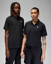 Nike Air Jordan Dri-Fit Golf Polo Shirt Sport Black Size M DZ0540-010