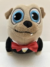 Disney Puppy Dog Pals Plush 6" Formal Tuxedo ROLLY Big Eyes Plush Toy -Excellent