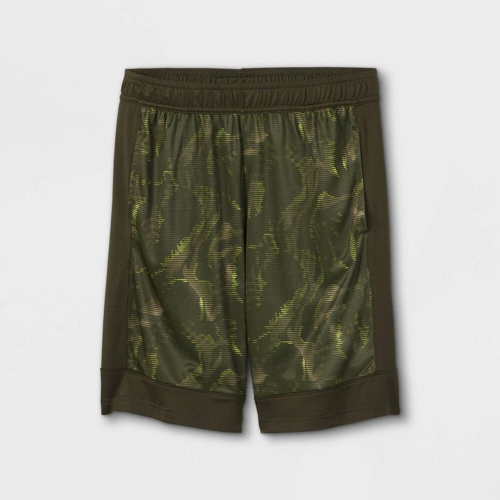 Olive green deals basketball shorts