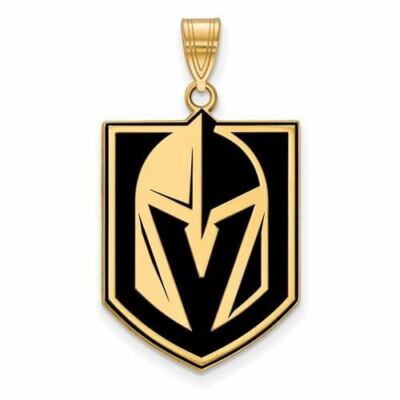 GP Anhänger Sterlingsilber Vegas Golden Knights XL emailliert