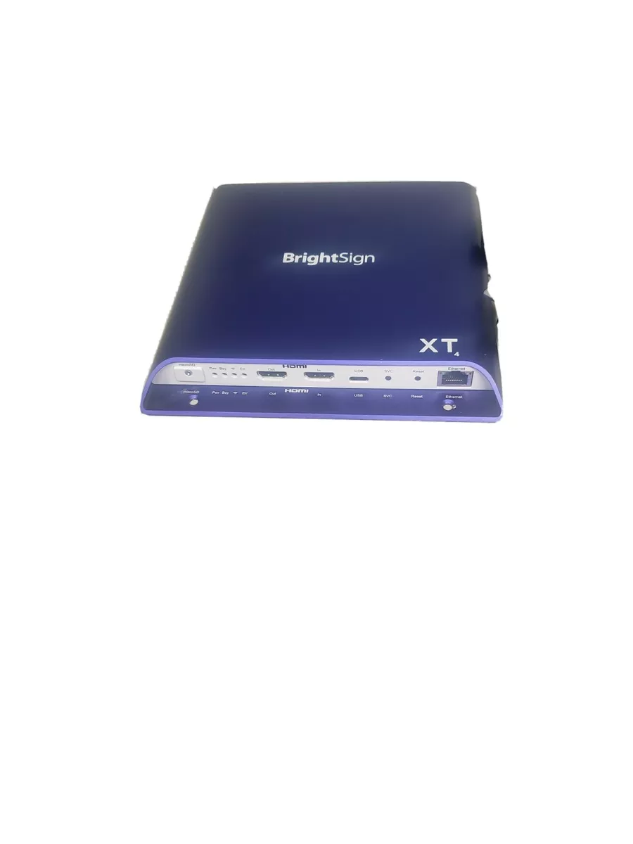 BrightSign XT4 XT1144, 32gb Micro SD card and Power Supply Included - Tested
