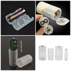 AAA to AA /AA to D/AA to C Battery Converter Tube Battery Size Conersion Adapter