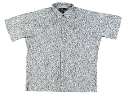 Vintage Polo Ralph Lauren Caldwell Shirt Mens Large Allover Floral