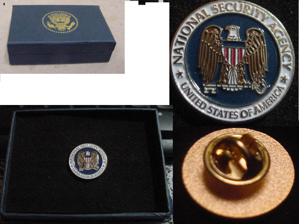 Presidential new national security agency NSA Lapel Pin