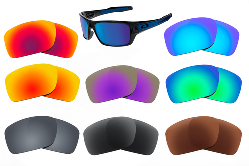 M4DL Cristales de Recambio Polarizado para Oakley Turbine en 8 colores de lentes - Foto 1 di 9