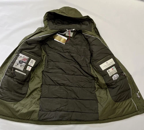 Kired by Kiton men's Olive Parka Jacket - size 42 / 52 eu - retail $1695 image 5