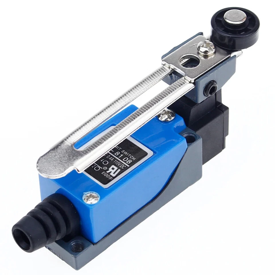10PCS ME-8108 Adjustable Long Roller Lever Arm Momentary Limit Switch 1NC+1NO US - Image 4 of 4