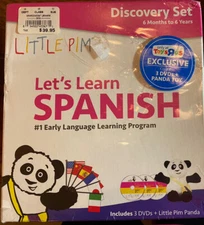  Little Pim Discovery Set Lets Learn Spanish New In Box