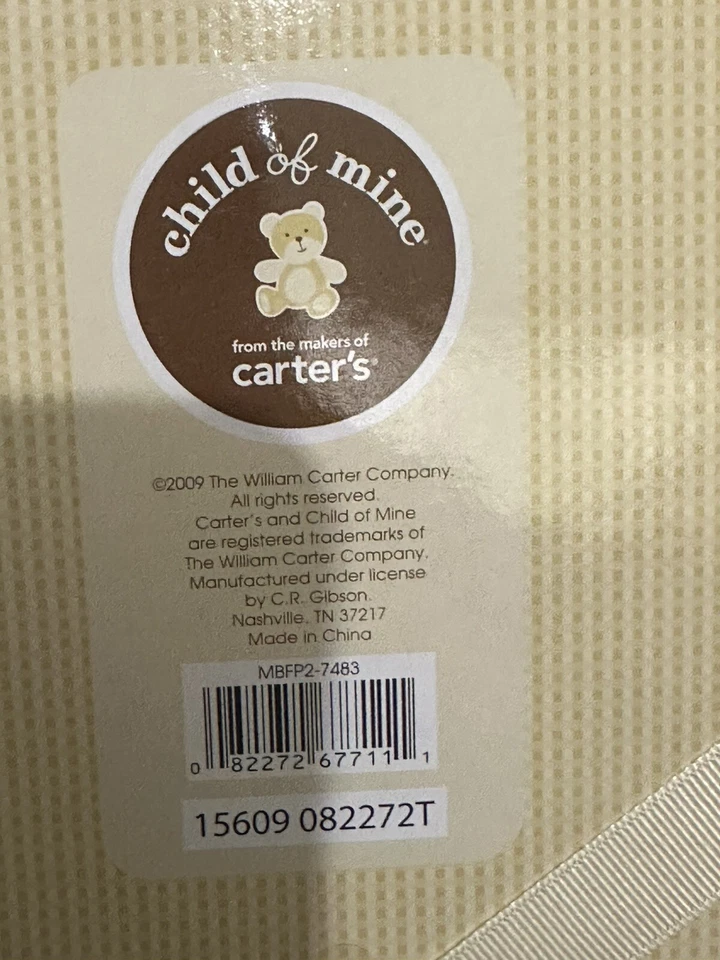 Carter’s Child Of Mine Baby Picture Frame “Thank Heaven For Little Babies” Gift - Image 2 of 4