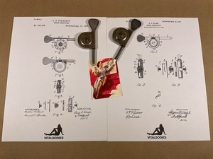 Starrett Antique Patent 1897 & 1905 Speed Indicator Tools - Machinist Woodwork