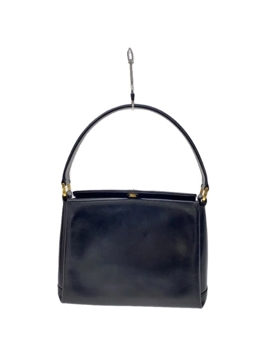Gucci — GUCCI Handbag Leather BLK Solid 001 085 1368 From Japan