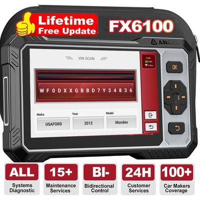 2026 ANCEL FX6100 Profi KFZ Diagnosegerät Auto OBD2 Scanner Alle System Adblue
