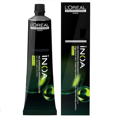 Loreal Inoa 4.0/4NN Brown Natural No Ammonia Permanent Hair Color 2.1oz 60g