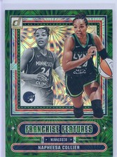 2025 Donruss WNBA NAPHEESA COLLIER #1 Franchise Features Green Fireworks /399