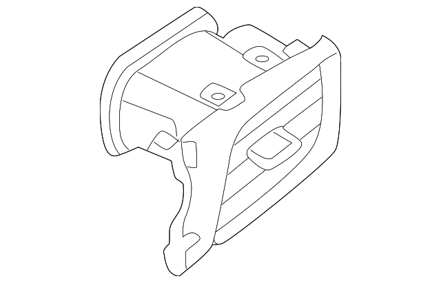 Genuine Nissan Vent Grille 68760-6RR1A