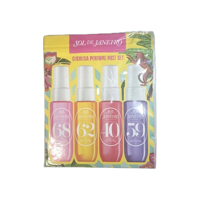 Sol de Janeiro Cheirosa Travel Fragrance Mist Gift Set 68, 62, 40, 59 1oz Each