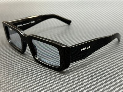 PRADA PR 06YS 16K10L Black Light Blue Men's 53 mm Sunglasses