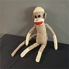 19  in Vintage Original Handmade Sock Monkey