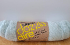 Caron Dazzle Aire 3oz 4 Ply Worsted 2635 LT Blue Soft Yarn Skein