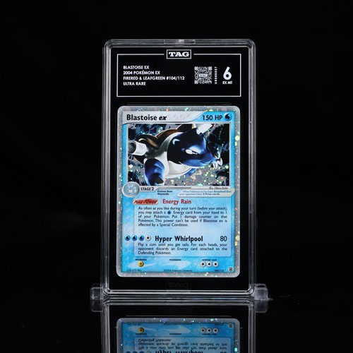 Blastoise ex graded TAG 6 for sale on eBay