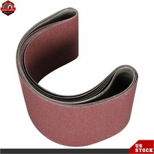 6 Pack 6" × 48" 60 80 120 150 240 400 Grit Belt Sander Sandpaper Sanding Belts