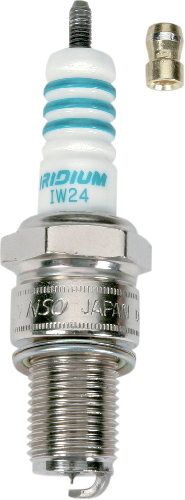 Denso IW24 Iridium Spark Plug Resistor Fine Wire 0.4mm Electrode