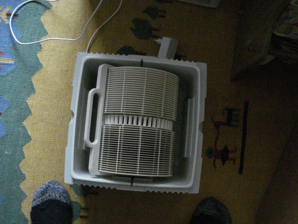 Venta LW25 Luftbefeuchter Luftwäscher Luftreiniger Luftvernebler - weiß/hellgrau - Bild 3 von 4