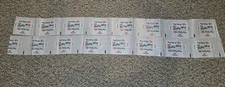 15 Vintage 50s/60s Mars Milky Way Factory Line Strips Candy Wrappers,10 Cents