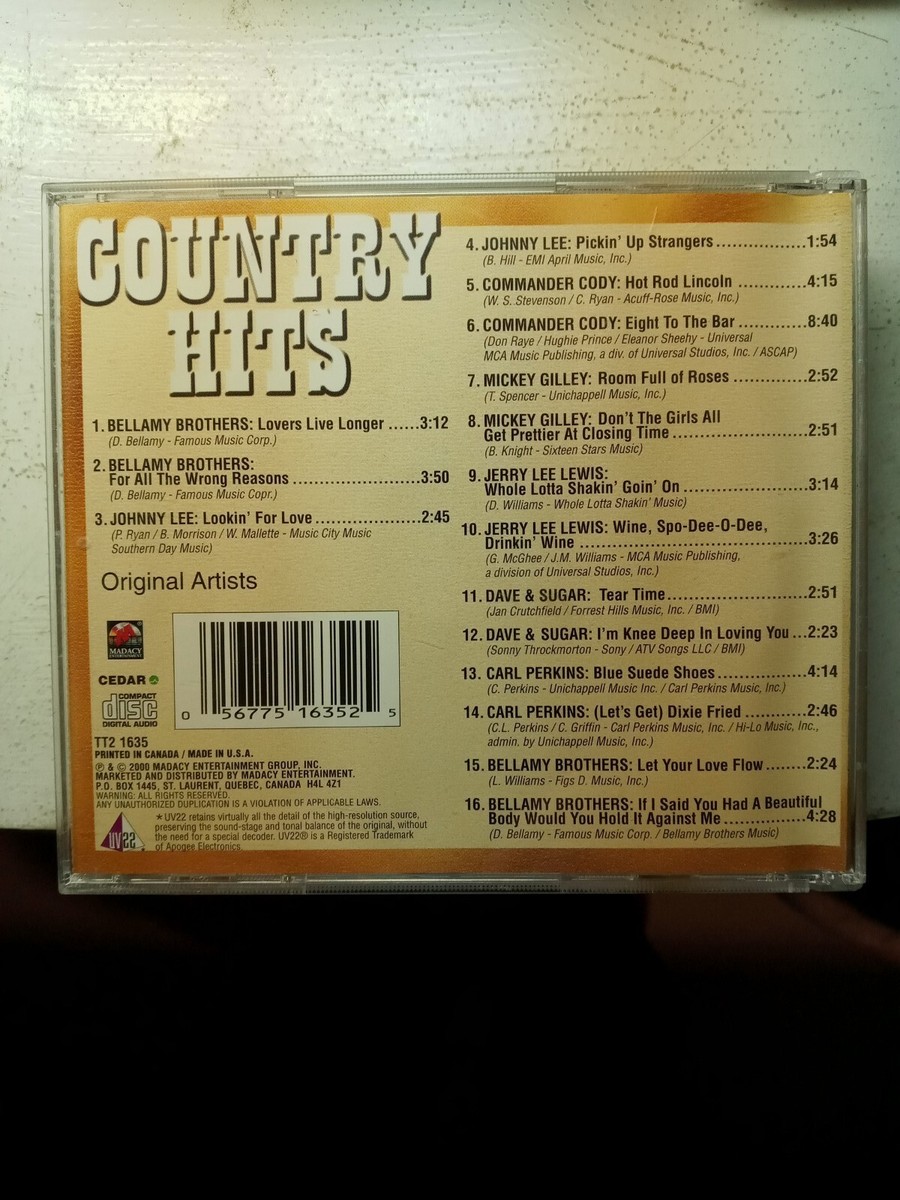 5 Compilation Country Cd Bundle ( Ultimate Country 96, #1 Country