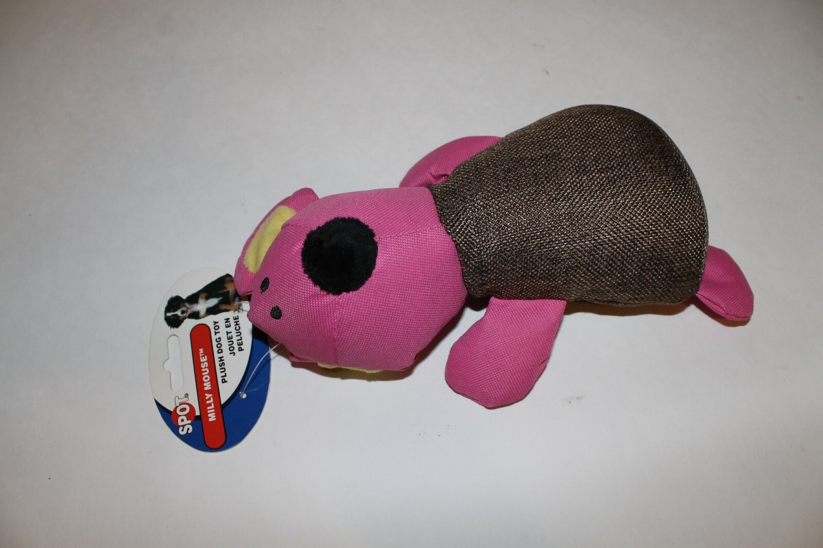 stuffed mouse dog toy