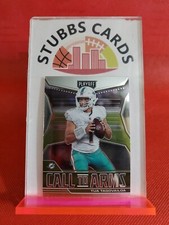 2021 Panini Playoff Call to Arms #CA-TTA Tua Tagovailoa Dolphins
