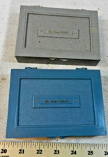 Marx 245 Luger Historic Guns Miniature Cap Gun - 2 Plastic Cases 