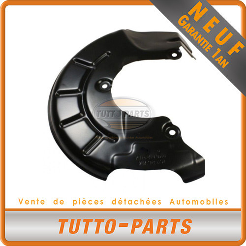 Protecteur disque de frein avant droit 6R0615312A en acier renforcé