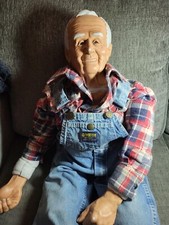 1989 William Wallace Jr. 23" GRANDPA DOLL SYNDEE'S Doll Making Kit VTG REPAIR