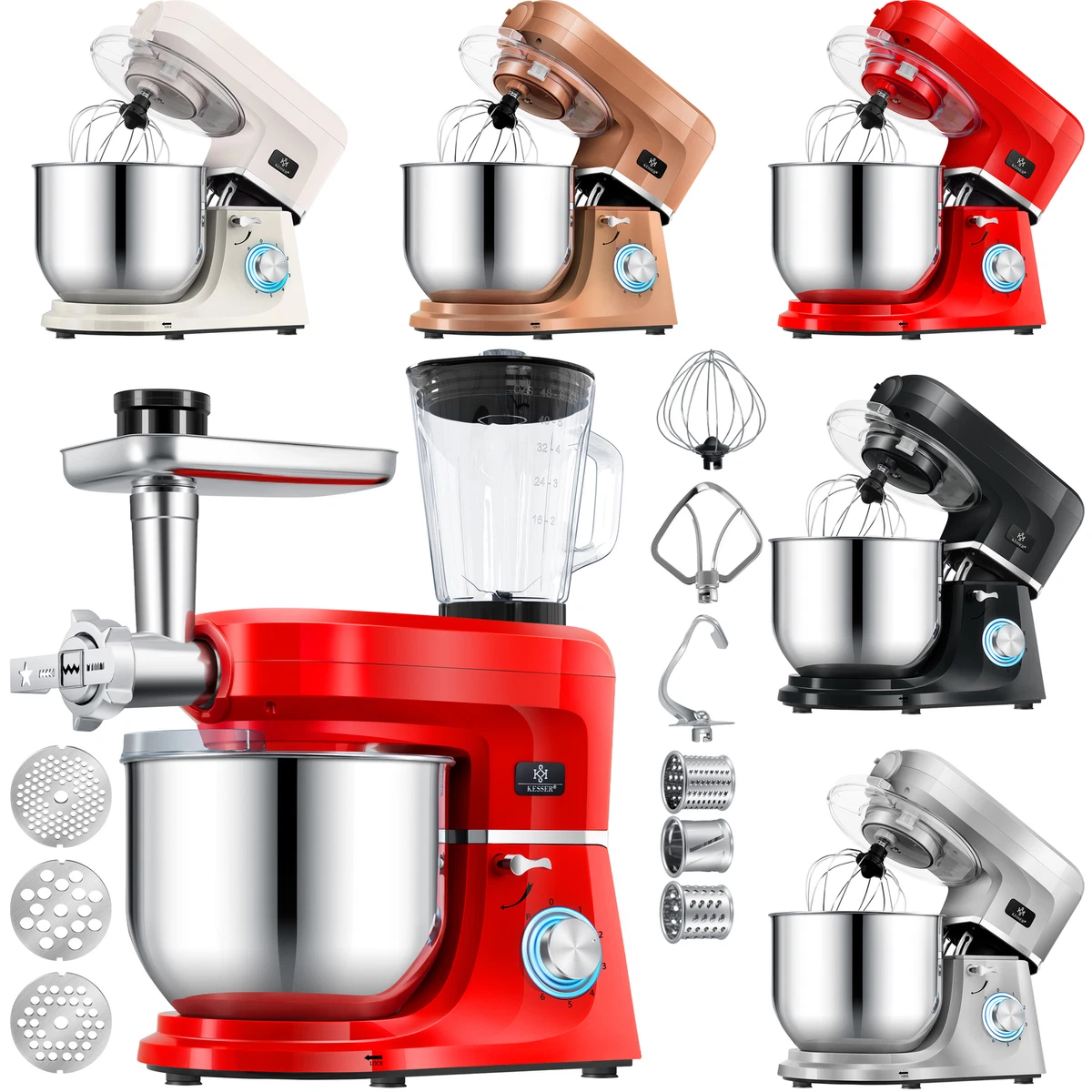 Food Processor Syntrox Teigknetmaschine Snilex Mit  Produktbild-Vorschau 9