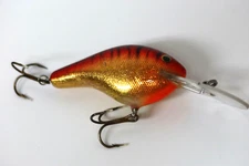 Bagley DB3 Long Cast H5G H1G Red Amber on Gold Foil! Fishing Lure