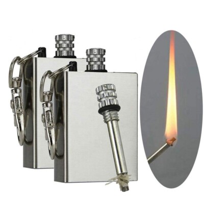 Lot 5 or More Permanent Match Lighter Waterproof Camping Metal Striker USA SHIP