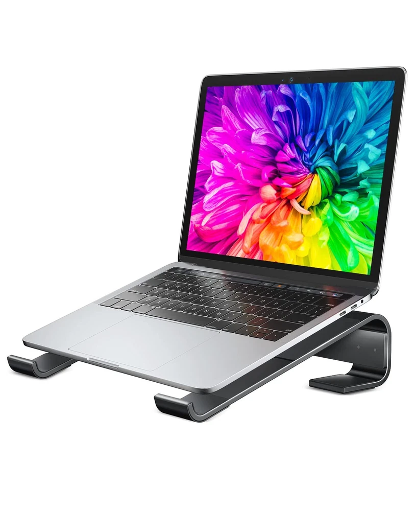 Laptop Stand For Desk Ergonomic Detachable Laptop Riser Aluminum Macbook Stand C