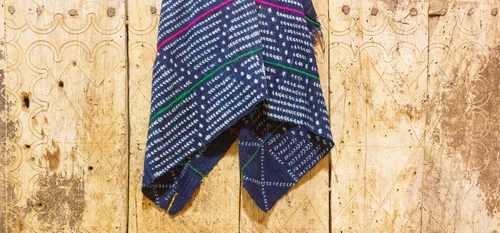 Lara Indigo African Mud Cloth