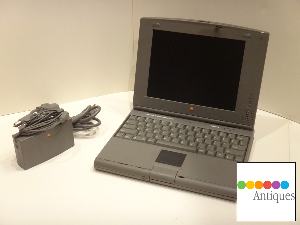 Apple Macintosh PowerBook Duo 2300c PowerPC 603e 100Mhz 56MB RAM 120GB ...