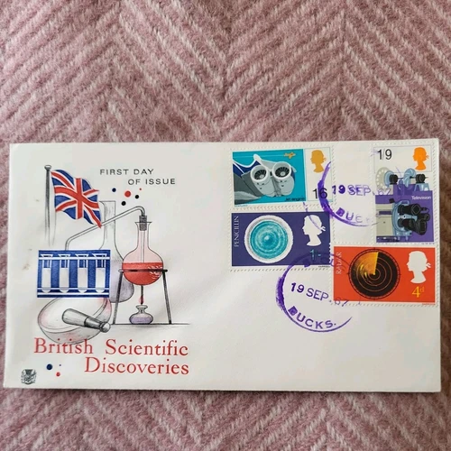 September 1967 Stuart First Day Cover; British Scientific Discoveries