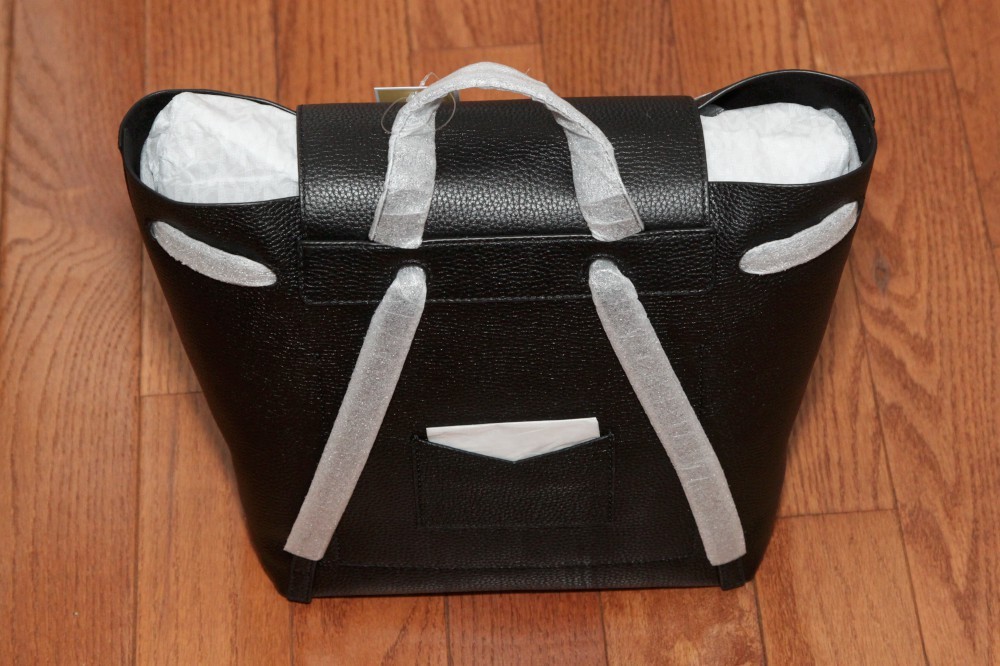 NWT Michael Kors Junie Flap Medium Leather Backpack Handbag  display picture 1