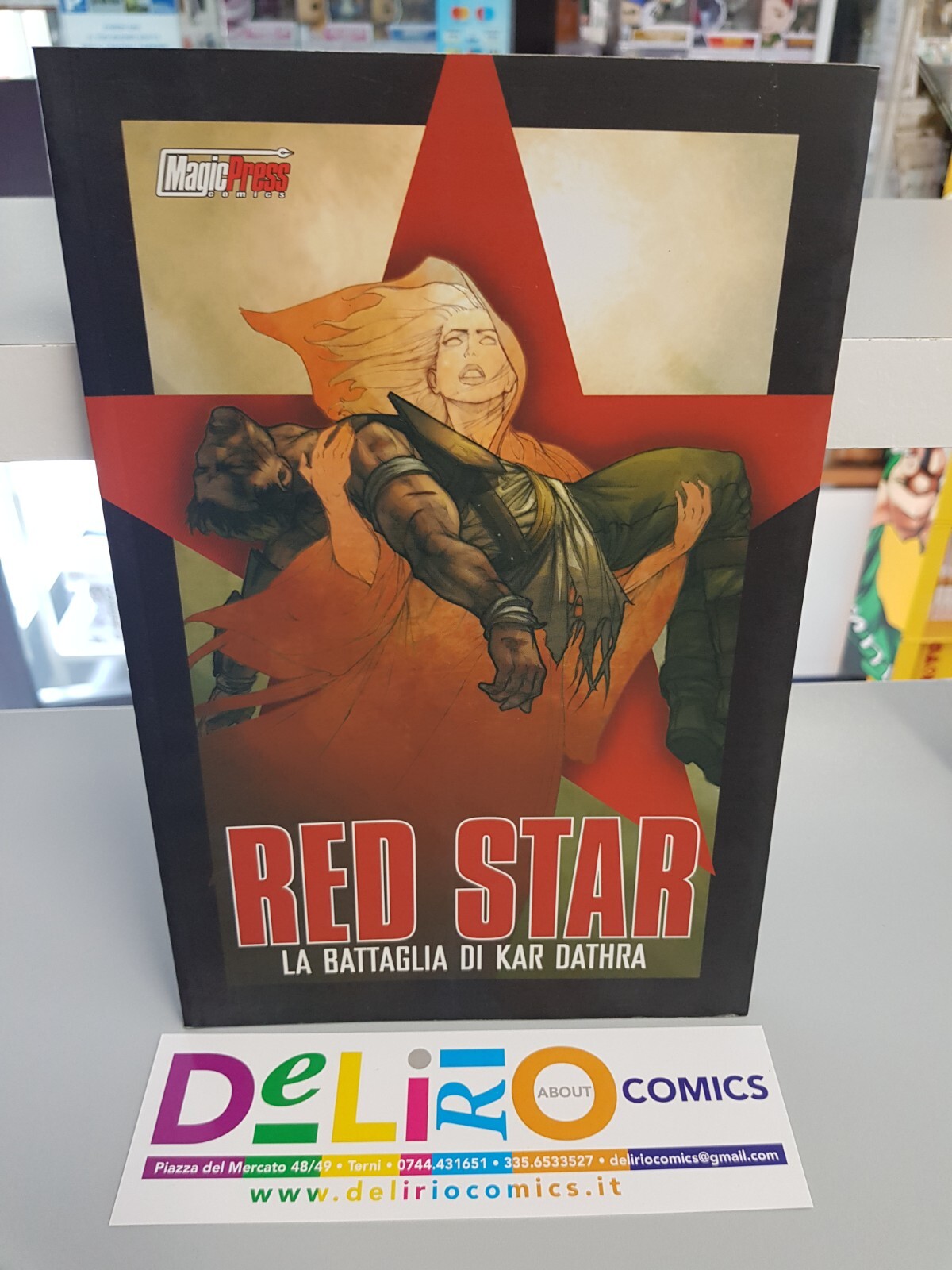 RED STAR LA BATTAGLIA DI KAR DATHRA Ed. MAGIC PRESS SCONTO 5%